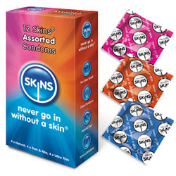 Skinn kondomer Assorted 12 Pack